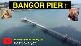 VISIT TO BANGOR PIER vanlifer bangor vanlife vanlifeuk [upl. by Eralc]