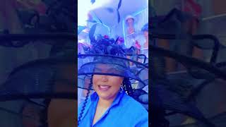 Trending and latest Black Satellite Crinoline fascinator Hatviralvideogoviral weddingfypforyou [upl. by Rebane]