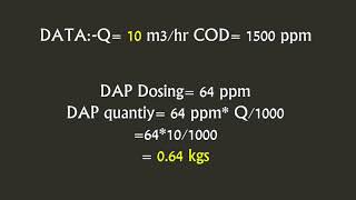 Calculations for Neutrient Dosing in ETP in 4K [upl. by Enrica]