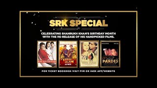 Celebrate the magic of SRK at PVR INOX  Curated Shows  PVR INOX [upl. by Yahc]