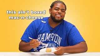 HBCU Students Try Each Others Boxed Mac amp Cheese [upl. by Wendi]