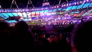 Coldplay  Strawberry Swing  Paralympic Closing Ceremony London 2012 [upl. by Gosser686]