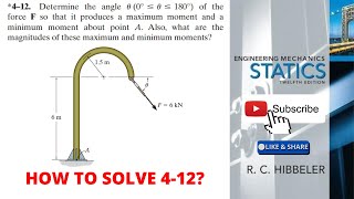 412 hibbeler statics chapter 4  hibbeler solutions  hibbeler [upl. by Larson]