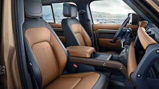 2020 Land Rover Defender  INTERIOR and Features [upl. by Narual919]