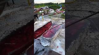 Red crystal stone 😱 shortsfeed viralshort viralvideo [upl. by Knipe]