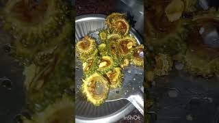 Kakarakaya fry recipe   in  telugu  somiskitchens [upl. by Xavier728]