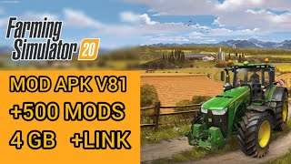 FS 20 MOD APK 500 MODS 4 GB LINK [upl. by Stubstad]