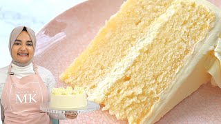 It took me months to perfect this VANILLA CAKE recipe Soft fluffy vanilla cake [upl. by Novia1]