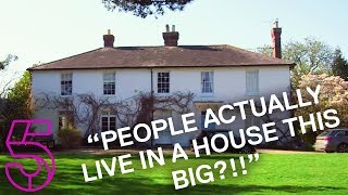 quotPeople Actually Live in a House This Bigquot  Rich House Poor House  Channel 5 [upl. by Ived449]