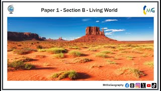 Living World  AQA Geography GCSE Paper 1 2023 [upl. by Leerzej]