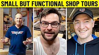 Small But Incredibly Functional  Woodworking Shop Tours [upl. by Cordier999]