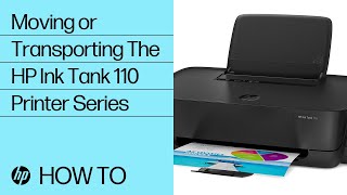 Unbox and Set Up the HP Ink Tank 110 Printer Series  HP Ink Tank  HP Support [upl. by Courtney]