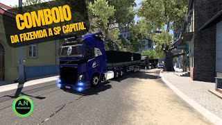 COMBOIO EM DOSE DLUPLA VOLVO FH 16 2012 MUITA BARBEIRAGEM SO ALEGRIA GRUPO ZAP [upl. by Annoj621]