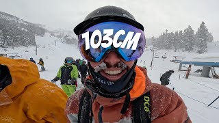 Triple Digit Snowfall at Whistler Blackcomb [upl. by Strohbehn]