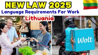 Lithuania New Law Language Requirement For Foreign WorkersLatest update [upl. by Kelsi247]