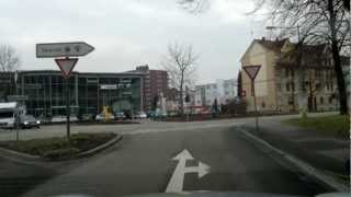 Fahrt durch Offenburg [upl. by Jonme]