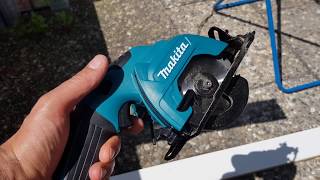 АККУМУЛЯТОРНАЯ МАКИТА ДИСКОВАЯ ПИЛА MAKITA HS301DSAJ УБИЙЦА КИТАЯ И BOSCH 2 [upl. by Ueik]