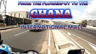 Epic Road Trip Flowerpot Flyover to Ghana International Mall in Accra 🇬🇭 ghana accra [upl. by Cutty]