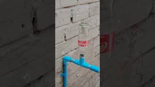 Technique to fix PVC pipe faucet low water pressure shorts [upl. by Macknair841]