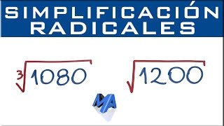 Simplificación de expresiones con radicales  Ejemplo 2 [upl. by Yanrahs]