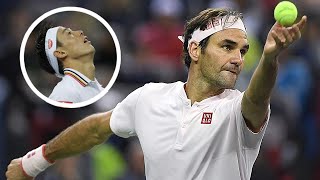 When Roger Federer Gave Kei Nishikori 2 Tennis Lessons in 14 Days [upl. by Evie]