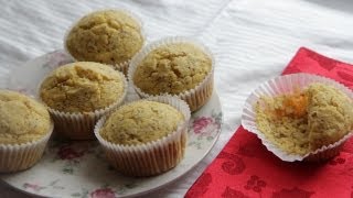 Vegan Corn Muffins Recipe 82912  Day 17 Sweet Cornbread [upl. by Vernon616]