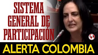 ALERTA COLOMBIA ⚠️⚠️ LA GRAN RESPONSABILIDAD DE TRAMITAR UN SISTEMA GENERAL DE PARTICIPACIÓN [upl. by Neilla406]