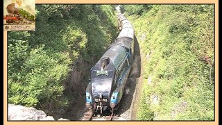 Dramatic Rescue of The Torbay Express 4464 60019 Bittern 19th Aug 2012 [upl. by Sana]