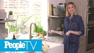 Whitney Port Gives A Tour Of Her Brand New Beautiful Kitchen  PeopleTV [upl. by Hamitaf]