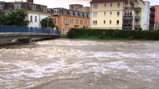 Gera Hochwasser 2013 Juni 03 vormittag  Weisse Elster [upl. by Artemisia]