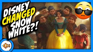 Disney CHANGES Snow White Adds CGI Dwarfs and Delays Release Until 2025 [upl. by Eikcim]