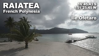 FPV STORIES Ile Ofetaro Island for evening chillout Raiatea French Polynesia [upl. by Alidis]