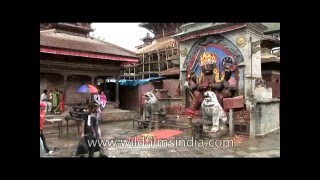 Kal Bhairav Temple of Nepal [upl. by Aicilat]