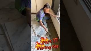 Floring tile 12 fitting 🙏🌫️trending tiles youtubeshorts subscribe shorts [upl. by Esiahc]