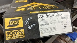 ESAB Dual Shield 710XM Wire Test [upl. by Boucher]