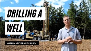 Greenmark Builders TV  Blog 3  Drilling a well [upl. by Rodmann]