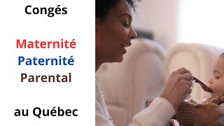 Congés de maternité de paternité et parental au Québec 🇨🇦  Langage algérien 🇩🇿 [upl. by Christiana]