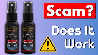 Nurafix Nano Car Spray Review  Does it Work Or A Scam [upl. by Fernas]