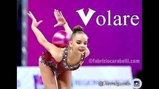 138  Volare with words  music rhythmic gymnastics [upl. by Sofko]