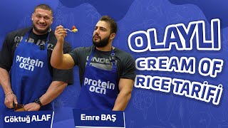 Proteinocean TASTY  Olaylı Cream Of Rice Tarifi  gokalaf emrebaass [upl. by Mohandas]