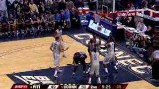 DJ Blair 23 rebounds vs UConn [upl. by Suravaj]