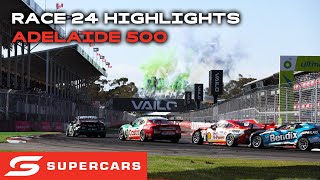 Race 24 Highlights  VAILO Adelaide 500  2024 Repco Supercars Championship [upl. by Lynnette64]