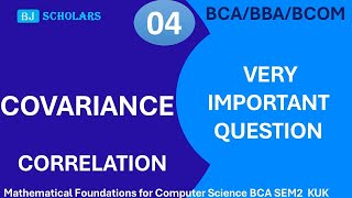 Very important Question of covariance solved  find covariance between x and yStatisticsMFCS [upl. by Flita]