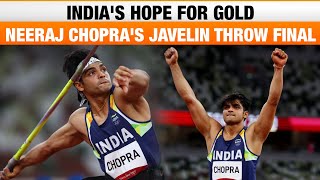 LIVE  Indias Hope for Gold Neeraj Chopras Javelin Throw Final at Paris Olympics  News9 [upl. by Esylle]