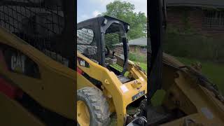 Massive root ball arborist shortvideo husqvarnachainsaw wood treeremoval chainsaw skidsteer [upl. by Durarte]