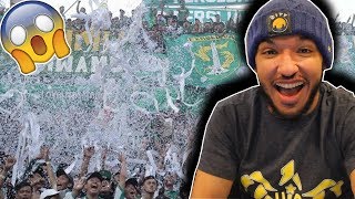 WOW POZNAN DANCE GREEN NORD AKSI BONEK PERSEBAYA  REACTION [upl. by Eelirol]