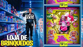 24 HORAS NA MAIOR LOJA DE BRINQUEDO Fomos pegos [upl. by Nodarse101]