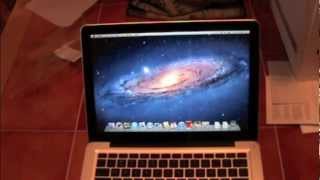 Macbook Pro 13quot Unboxing and boot up [upl. by Kelam]