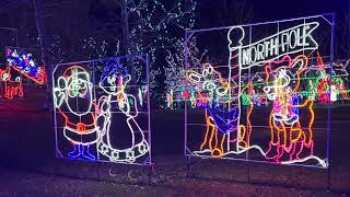 Duluth Minnesota Bentleyville Tour Of Lights christmaslights [upl. by Alihs]