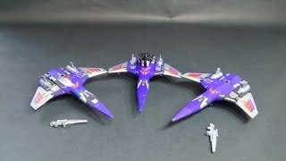 TRANSFORMERS G1 CYCLONUS TOY REVIEW [upl. by Mella]